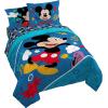 image:imageJay Franco Comforter Set Includes Sheets and Pillow Covers  Soft and Cozy Bed Set for Stylish Room Decor Official Licensed Bedding Multi  Hello Kitty 7 Piece QueenBlue  Mickey Mouse