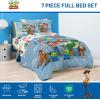 image:imageJay Franco Comforter Set Includes Sheets and Pillow Covers  Soft and Cozy Bed Set for Stylish Room Decor Official Licensed Bedding Multi  Hello Kitty 7 Piece QueenBlue  Toy Story