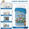 image:imageJay Franco Comforter Set Includes Sheets and Pillow Covers  Soft and Cozy Bed Set for Stylish Room Decor Official Licensed Bedding Multi  Hello Kitty 7 Piece QueenBlue  Toy Story