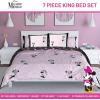 image:imageJay Franco Comforter Set Includes Sheets and Pillow Covers  Soft and Cozy Bed Set for Stylish Room Decor Official Licensed Bedding Multi  Hello Kitty 7 Piece QueenMulti  Minnie Mouse