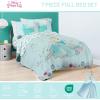 image:imageJay Franco Comforter Set Includes Sheets and Pillow Covers  Soft and Cozy Bed Set for Stylish Room Decor Official Licensed Bedding Multi  Hello Kitty 7 Piece QueenBlue  Princess Cinderella
