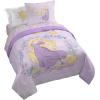 image:imageJay Franco Comforter Set Includes Sheets and Pillow Covers  Soft and Cozy Bed Set for Stylish Room Decor Official Licensed Bedding Multi  Hello Kitty 7 Piece QueenPurple  Disney Princess Rapunzel