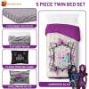 image:imageJay Franco Comforter Set Includes Sheets and Pillow Covers  Soft and Cozy Bed Set for Stylish Room Decor Official Licensed Bedding Multi  Hello Kitty 7 Piece QueenMulti  Descendants