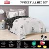image:imageJay Franco Comforter Set Includes Sheets and Pillow Covers  Soft and Cozy Bed Set for Stylish Room Decor Official Licensed Bedding Multi  Hello Kitty 7 Piece QueenBeige  Mickey and Friends