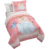 image:imageJay Franco Comforter Set Includes Sheets and Pillow Covers  Soft and Cozy Bed Set for Stylish Room Decor Official Licensed Bedding Multi  Hello Kitty 7 Piece QueenPink  Princess Cinderella