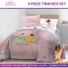 image:imageJay Franco Comforter Set Includes Sheets and Pillow Covers  Soft and Cozy Bed Set for Stylish Room Decor Official Licensed Bedding Multi  Hello Kitty 7 Piece QueenPink  Disney Princess