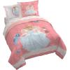 image:imageJay Franco Comforter Set Includes Sheets and Pillow Covers  Soft and Cozy Bed Set for Stylish Room Decor Official Licensed Bedding Multi  Hello Kitty 7 Piece QueenPink  Princess Cinderella
