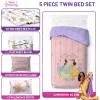 image:imageJay Franco Comforter Set Includes Sheets and Pillow Covers  Soft and Cozy Bed Set for Stylish Room Decor Official Licensed Bedding Multi  Hello Kitty 7 Piece QueenPink  Disney Princess