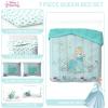 image:imageJay Franco Comforter Set Includes Sheets and Pillow Covers  Soft and Cozy Bed Set for Stylish Room Decor Official Licensed Bedding Multi  Hello Kitty 7 Piece QueenBlue  Princess Cinderella
