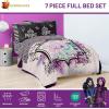 image:imageJay Franco Comforter Set Includes Sheets and Pillow Covers  Soft and Cozy Bed Set for Stylish Room Decor Official Licensed Bedding Multi  Hello Kitty 7 Piece QueenMulti  Descendants