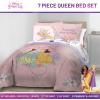 image:imageJay Franco Comforter Set Includes Sheets and Pillow Covers  Soft and Cozy Bed Set for Stylish Room Decor Official Licensed Bedding Multi  Hello Kitty 7 Piece QueenPink  Disney Princess