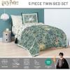 image:imageJay Franco Comforter Set Includes Sheets and Pillow Covers  Soft and Cozy Bed Set for Stylish Room Decor Official Licensed Bedding Multi  Hello Kitty 7 Piece QueenGreen  Harry Potter