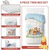 image:imageJay Franco Comforter Set Includes Sheets and Pillow Covers  Soft and Cozy Bed Set for Stylish Room Decor Official Licensed Bedding Multi  Hello Kitty 7 Piece QueenWhite  Winnie the Pooh