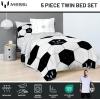 image:imageJay Franco Comforter Set Includes Sheets and Pillow Covers  Soft and Cozy Bed Set for Stylish Room Decor Official Licensed Bedding Multi  Hello Kitty 7 Piece QueenWhite  Lionel Messi