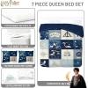 image:imageJay Franco Comforter Set Includes Sheets and Pillow Covers  Soft and Cozy Bed Set for Stylish Room Decor Official Licensed Bedding Multi  Hello Kitty 7 Piece QueenMulti  Harry Potter