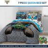 image:imageJay Franco Comforter Set Includes Sheets and Pillow Covers  Soft and Cozy Bed Set for Stylish Room Decor Official Licensed Bedding Multi  Hello Kitty 7 Piece QueenGray  Monster Jam 01