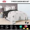 image:imageJay Franco Comforter Set Includes Sheets and Pillow Covers  Soft and Cozy Bed Set for Stylish Room Decor Official Licensed Bedding Multi  Hello Kitty 7 Piece QueenBeige  Mickey and Friends