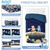 image:imageJay Franco Comforter Set Includes Sheets and Pillow Covers  Soft and Cozy Bed Set for Stylish Room Decor Official Licensed Bedding Multi  Hello Kitty 7 Piece QueenBlue  Bluey  Bingo