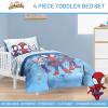 image:imageJay Franco Comforter Set Includes Sheets and Pillow Covers  Soft and Cozy Bed Set for Stylish Room Decor Official Licensed Bedding Multi  Hello Kitty 7 Piece QueenLight Blue  Spidey  His Amazing Friends