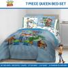 image:imageJay Franco Comforter Set Includes Sheets and Pillow Covers  Soft and Cozy Bed Set for Stylish Room Decor Official Licensed Bedding Multi  Hello Kitty 7 Piece QueenBlue  Toy Story