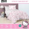 image:imageJay Franco Comforter Set Includes Sheets and Pillow Covers  Soft and Cozy Bed Set for Stylish Room Decor Official Licensed Bedding Multi  Hello Kitty 7 Piece QueenMulti  Hello Kitty