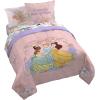 image:imageJay Franco Comforter Set Includes Sheets and Pillow Covers  Soft and Cozy Bed Set for Stylish Room Decor Official Licensed Bedding Multi  Hello Kitty 7 Piece QueenPink  Disney Princess