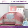 image:imageJay Franco Comforter Set Includes Sheets and Pillow Covers  Soft and Cozy Bed Set for Stylish Room Decor Official Licensed Bedding Multi  Hello Kitty 7 Piece QueenPink  Princess Cinderella