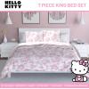 image:imageJay Franco Comforter Set Includes Sheets and Pillow Covers  Soft and Cozy Bed Set for Stylish Room Decor Official Licensed Bedding Multi  Hello Kitty 7 Piece QueenMulti  Hello Kitty
