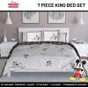 image:imageJay Franco Comforter Set Includes Sheets and Pillow Covers  Soft and Cozy Bed Set for Stylish Room Decor Official Licensed Bedding Multi  Hello Kitty 7 Piece QueenBeige  Mickey and Friends