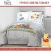 image:imageJay Franco Comforter Set Includes Sheets and Pillow Covers  Soft and Cozy Bed Set for Stylish Room Decor Official Licensed Bedding Multi  Hello Kitty 7 Piece QueenWhite  Winnie the Pooh