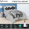 image:imageJay Franco Comforter Set Includes Sheets and Pillow Covers  Soft and Cozy Bed Set for Stylish Room Decor Official Licensed Bedding Multi  Hello Kitty 7 Piece QueenGrey  Lionel Messi