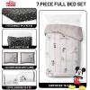 image:imageJay Franco Comforter Set Includes Sheets and Pillow Covers  Soft and Cozy Bed Set for Stylish Room Decor Official Licensed Bedding Multi  Hello Kitty 7 Piece QueenBeige  Mickey and Friends
