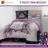 image:imageJay Franco Comforter Set Includes Sheets and Pillow Covers  Soft and Cozy Bed Set for Stylish Room Decor Official Licensed Bedding Multi  Hello Kitty 7 Piece QueenMulti  Descendants