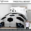 image:imageJay Franco Comforter Set Includes Sheets and Pillow Covers  Soft and Cozy Bed Set for Stylish Room Decor Official Licensed Bedding Multi  Hello Kitty 7 Piece QueenWhite  Lionel Messi