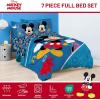 image:imageJay Franco Comforter Set Includes Sheets and Pillow Covers  Soft and Cozy Bed Set for Stylish Room Decor Official Licensed Bedding Multi  Hello Kitty 7 Piece QueenBlue  Mickey Mouse