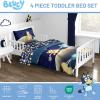 image:imageJay Franco Comforter Set Includes Sheets and Pillow Covers  Soft and Cozy Bed Set for Stylish Room Decor Official Licensed Bedding Multi  Hello Kitty 7 Piece QueenBlue  Bluey  Bingo