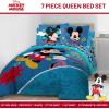 image:imageJay Franco Comforter Set Includes Sheets and Pillow Covers  Soft and Cozy Bed Set for Stylish Room Decor Official Licensed Bedding Multi  Hello Kitty 7 Piece QueenBlue  Mickey Mouse