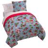 image:imageJay Franco Comforter Set Includes Sheets and Pillow Covers  Soft and Cozy Bed Set for Stylish Room Decor Official Licensed Bedding Multi  Hello Kitty 7 Piece QueenBlue  Strawberry Shortcake