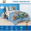 image:imageJay Franco Comforter Set Includes Sheets and Pillow Covers  Soft and Cozy Bed Set for Stylish Room Decor Official Licensed Bedding Multi  Hello Kitty 7 Piece QueenBlue  Toy Story
