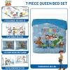 image:imageJay Franco Comforter Set Includes Sheets and Pillow Covers  Soft and Cozy Bed Set for Stylish Room Decor Official Licensed Bedding Multi  Hello Kitty 7 Piece QueenBlue  Toy Story