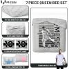 image:imageJay Franco Comforter Set Includes Sheets and Pillow Covers  Soft and Cozy Bed Set for Stylish Room Decor Official Licensed Bedding Multi  Hello Kitty 7 Piece QueenGrey  Lionel Messi