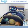 image:imageJay Franco Comforter Set Includes Sheets and Pillow Covers  Soft and Cozy Bed Set for Stylish Room Decor Official Licensed Bedding Multi  Hello Kitty 7 Piece QueenBlue  Bluey  Bingo
