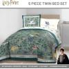 image:imageJay Franco Comforter Set Includes Sheets and Pillow Covers  Soft and Cozy Bed Set for Stylish Room Decor Official Licensed Bedding Multi  Hello Kitty 7 Piece QueenGreen  Harry Potter
