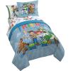 image:imageJay Franco Comforter Set Includes Sheets and Pillow Covers  Soft and Cozy Bed Set for Stylish Room Decor Official Licensed Bedding Multi  Hello Kitty 7 Piece QueenBlue  Toy Story
