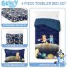 image:imageJay Franco Comforter Set Includes Sheets and Pillow Covers  Soft and Cozy Bed Set for Stylish Room Decor Official Licensed Bedding Multi  Hello Kitty 7 Piece QueenBlue  Bluey  Bingo