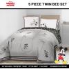 image:imageJay Franco Comforter Set Includes Sheets and Pillow Covers  Soft and Cozy Bed Set for Stylish Room Decor Official Licensed Bedding Multi  Hello Kitty 7 Piece QueenBeige  Mickey and Friends