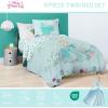 image:imageJay Franco Comforter Set Includes Sheets and Pillow Covers  Soft and Cozy Bed Set for Stylish Room Decor Official Licensed Bedding Multi  Hello Kitty 7 Piece QueenBlue  Princess Cinderella