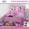 image:imageJay Franco Comforter Set Includes Sheets and Pillow Covers  Soft and Cozy Bed Set for Stylish Room Decor Official Licensed Bedding Multi  Hello Kitty 7 Piece QueenPink  Minnie Mouse 02
