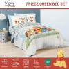 image:imageJay Franco Comforter Set Includes Sheets and Pillow Covers  Soft and Cozy Bed Set for Stylish Room Decor Official Licensed Bedding Multi  Hello Kitty 7 Piece QueenWhite  Winnie the Pooh