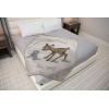 image:imageJay Franco Kids Plush Throw Blanket  Soft amp Cozy Fleece Throw for Bedroom amp Couch Dcor Official Licensed Product Multi  Lady and The Tramp 46x60  Throw BlanketBeige  Bambi